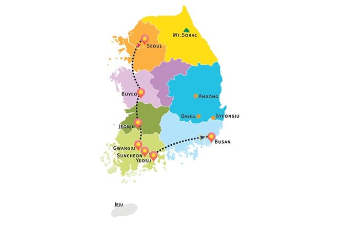 3-Day Korea Western course by K-shuttle Tour from Seoul to Busan - Key highlights that make this trip worth your time