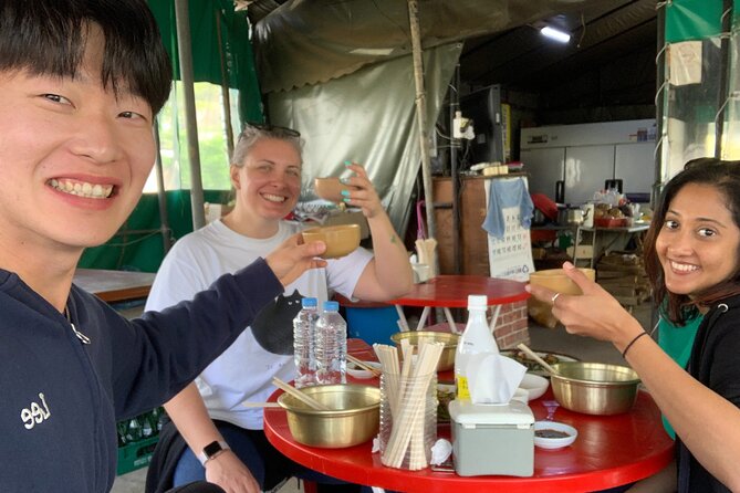 4-Hours Hiking and Tasting Rice Wine in the Mountain of Busan - Mountain Village Lunch: Makgeolli, Banchan, and the Pocha-Style Setting