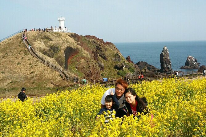Beautiful Jeju Island Private UNESCO day Tour - Seopjikoji and the canola-season vibe on the east shore