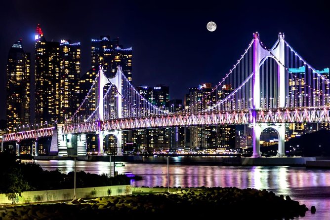 Busan by Night - Marine City: Quick Skyline Up Close Before You Head Home