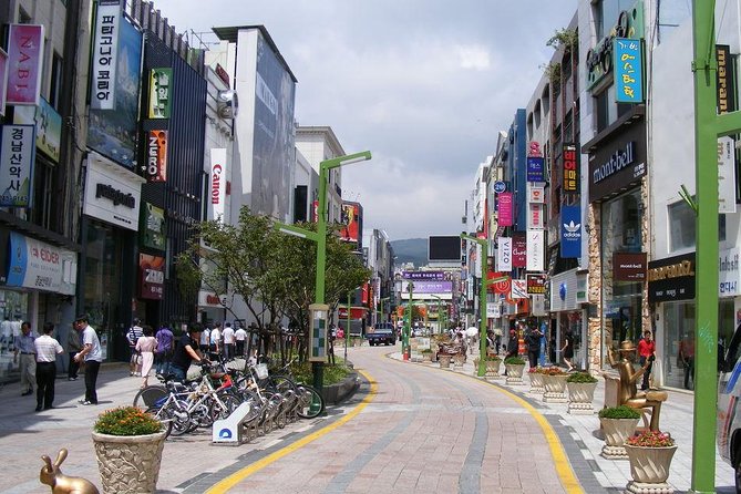 Busan day trip including Gamcheon culture village from Seoul by KTX train - BIFF Square and Gwangbokro: Film Festival Street Energy and Fashion Shopping