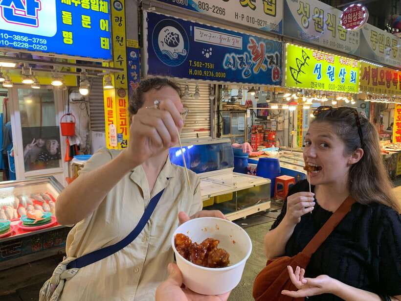 Busan: Food Market Tour. Smash Seafoods and Street foods - Key things to know before you go