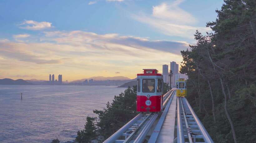 Busan: Gamcheon Village and Haeundae Blueline Park Tour - A one-day Busan loop built around sea views and photo stops