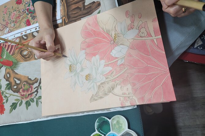 [BUSAN,GamcheonVillage] Private Korean Art Painting Class - Getting started: your first brushstroke and the pace of a private lesson