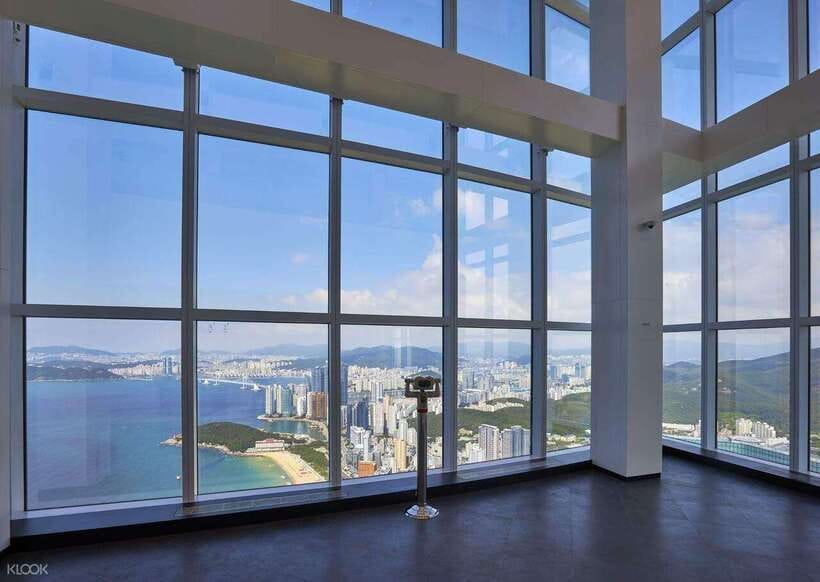 Busan: Haeundae LCT Tower 'X the Sky' Entry Ticket - The 60-second lift ride and the media art before the views