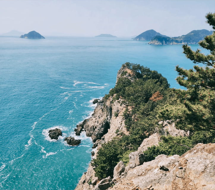 Busan: Hidden Gem Geoje & Oedo Botania Island & Cable car - Windy Hill and the Hill of Wind, Scenic Break and Windmill-Style Views