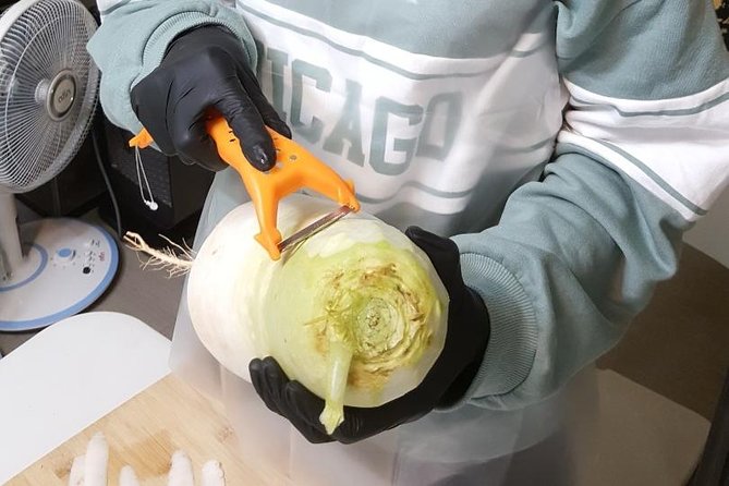 Busan Kkakdugi(Korean radish Kimchi) class with various options - The marination wait that actually makes your kimchi better