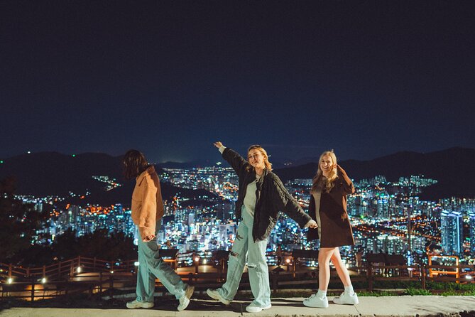 Busan Night Small Group Photo Tour (Max 7) - Stop 1: Busan Gamcheon Culture Village after dark