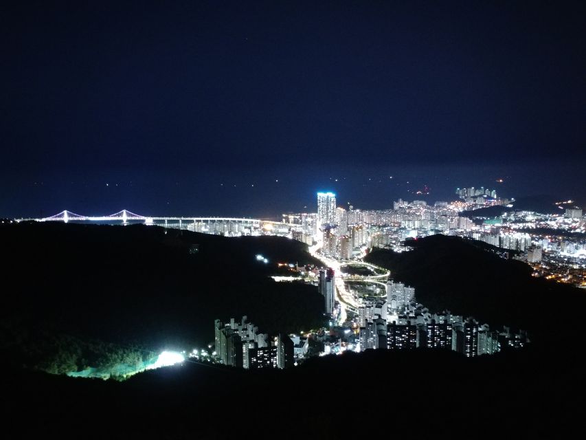 Busan: Night Viewpoints with Evening Cruise w/ Fireworks - Hwangnyeongsan Observatory: The Skyline Snapshot You Came For