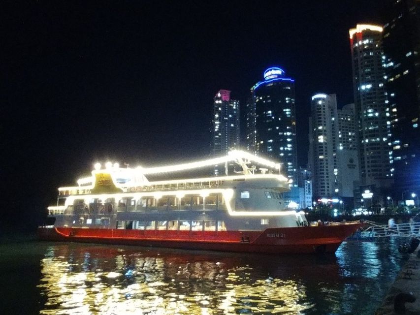 Busan: Night Viewpoints with Evening Cruise w/ Fireworks - Busan Cinema Centre: Light Projections and a Modern City Mood