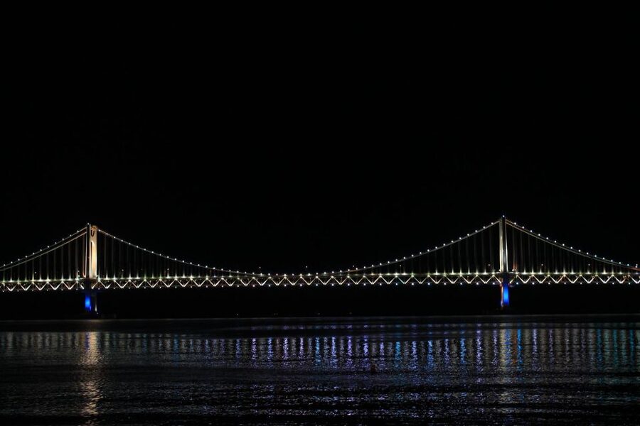 Busan: Night Viewpoints with Evening Cruise w/ Fireworks - The Haeundae Night Cruise: Landmarks, Bridges, and Fireworks at Sea
