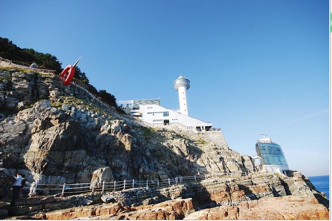 Busan's Cultural Wonders with Beach Train & Gamcheon Village etc - Songdo Skywalk: Korea’s long ocean-glass stretch