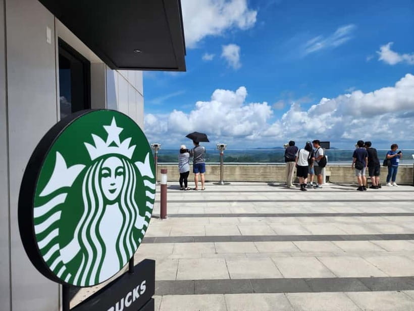 Closest Observatory to DMZ: North Korea View(Starbucks Tour) - The Christmas Tree Bridge Design and the Practical Lesson in Peace