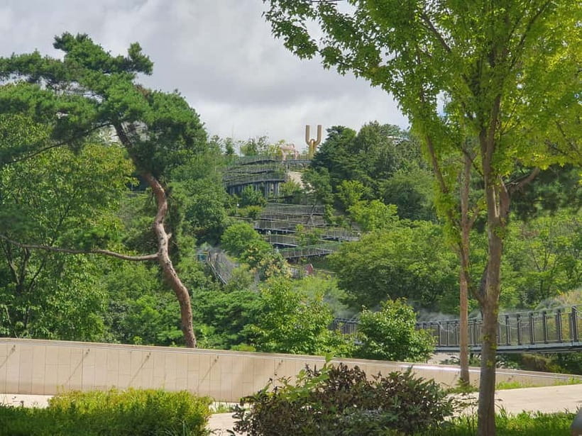 Closest Observatory to DMZ: North Korea View(Starbucks Tour) - Starbucks 1.4 km Away: How the Coffee Stop Works