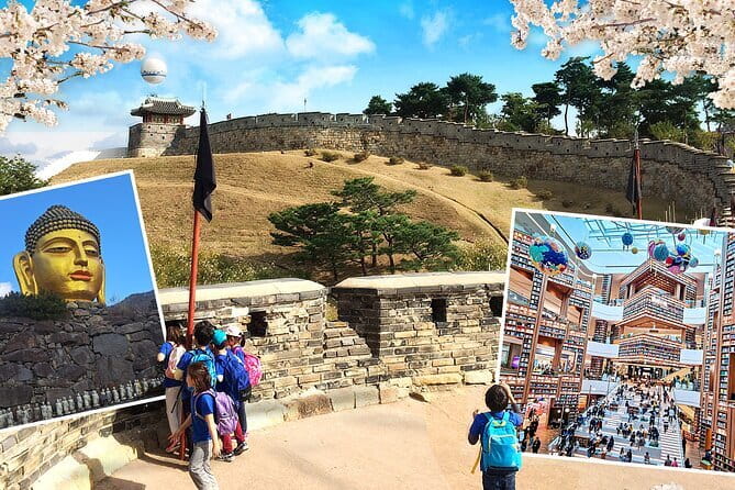 Day Tour of Suwon Hwaseong Fortress Starfield Waujeongsa Temple - Key highlights at a glance
