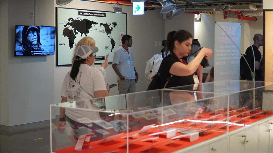 DMZ Tour and North Korea Experience Hall - Inside the North Korea Experience Hall: realistic daily life and film screens