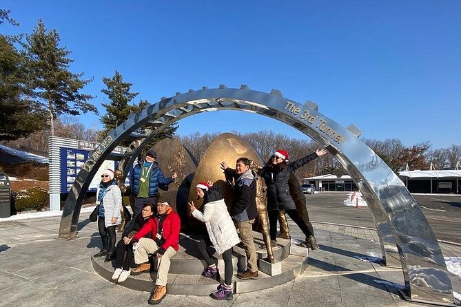 DMZ Tour Seoul to North Korea's 3rd Tunnel & Majang Lake Crossing - Unification Bridge checkpoint: this is where you prove you are you