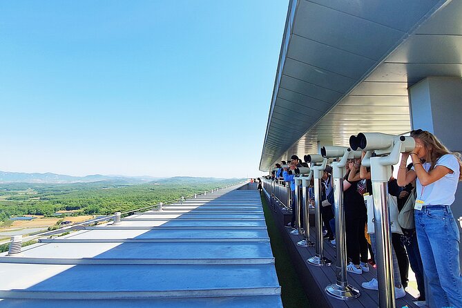DMZ Tour w/ North Korea Experience Hall & Opt. Suspension Bridge - Dora Observatory: watching division through telescopes