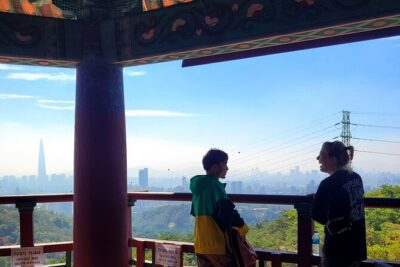 Easy hike in Achasan next to river & Old temple with legend