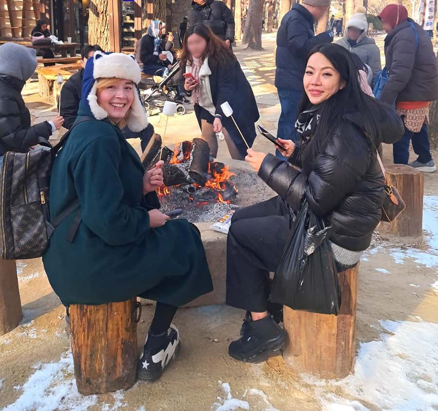 Eobi Ice Valley & Nami (+ Light Festival, Railbike, Alpaca) - Alpaca World optional add-on: small animals and easy smiles