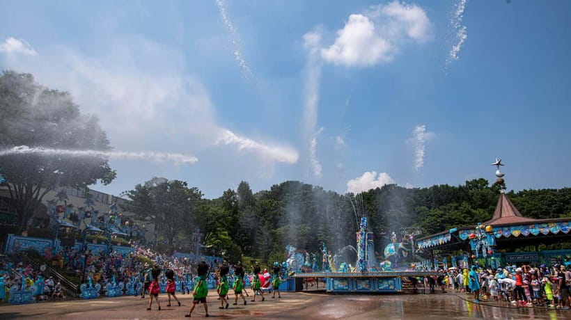 Everland Tour with Shuttle:Fast Panda World Entry(Ends 8/31) - Weekend River Trail Adventure access: the floating bridge between Safari World and Lost Valley