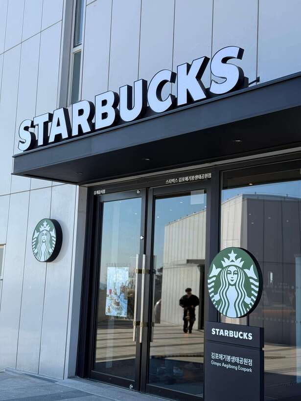 From Seoul: Aegibong Starbucks Observatory & DMZ View - North Korea Views With a Starbucks Coffee Stop at Aegibong Peace Park