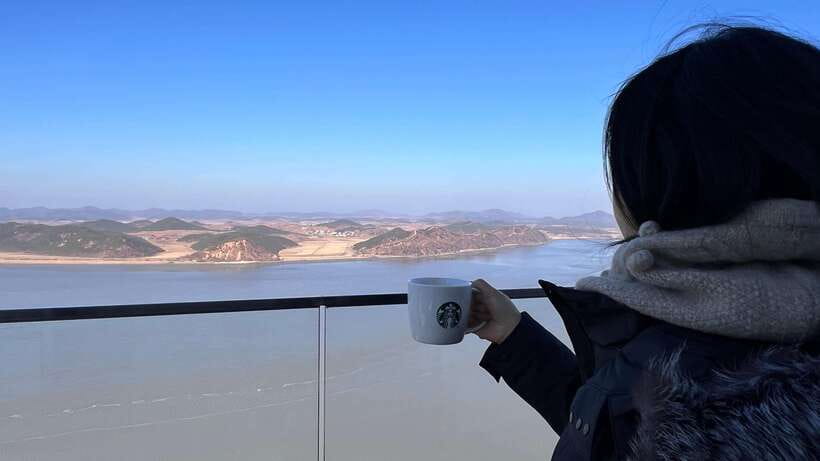From Seoul: Aegibong Starbucks Observatory & DMZ View - The Starbucks Angle: Why the Top-Floor Café Belongs in This Day Trip