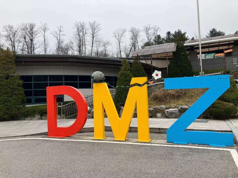 From Seoul: DMZ The 3rd Tunnel and Suspension Bridge Tour - Imjingak Park and Freedom Bridge, the pre-DMZ emotional setup