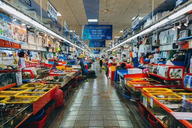 Full-Day Busan Highlights Private Guided Tour - Gukje Market: traditional stalls with a Korean War backstory