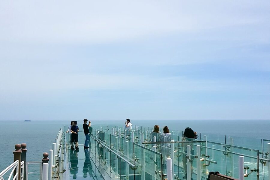 Haedong Yonggungsa Temple, Camellias Island & More - Dongbaek Island (Camellias Island): walking paths built for photos