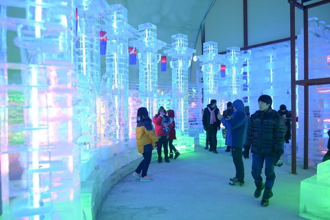 Ice Fishing Tour - Hwacheon Sancheoneo Ice Festival Day Trip from Seoul - The five-hour festival site block: trout fishing plus winter games