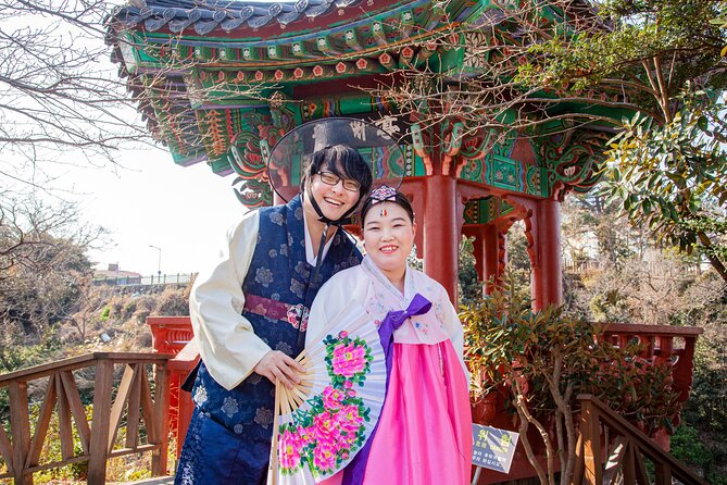 [Jeju] Hanbok Rental Experience/Korean Traditional Clothes Rental Shop - Yongyeon Valley, the Pagoda Moment, and Variety in One Outfit