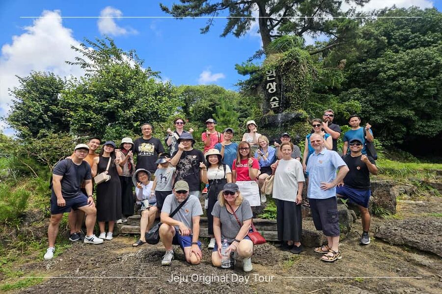 Jeju Island: Full-Day SouthWest Bus Tour with Entry Fees - O’sulloc tea fields and museum: Jeju taste with context