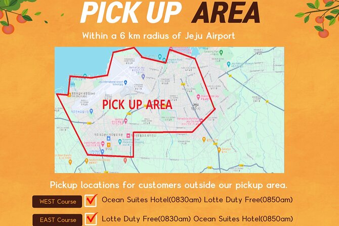 Jeju Island Taxi Join Tour - Getting from Jeju City: 9:00 pickup, air-conditioned taxis, and small-group comfort