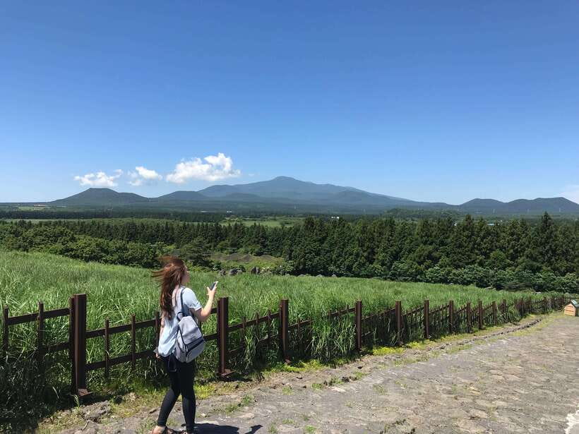 Jeju Island: Van Tour with a Guide Who Most Loves Jeju - Jeongbang Waterfall to Seongeup Folk Village: start with real Jeju texture