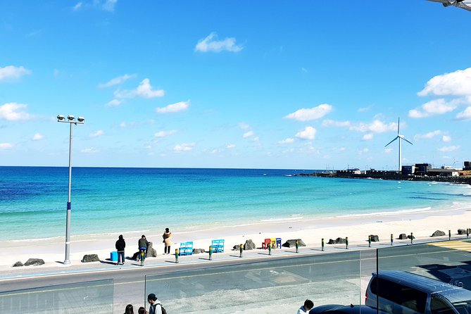 Jeju Premium Small Group UNESCO Day Tour - East Course - Woljeongri Beach: the calm opener (and your coffee window)