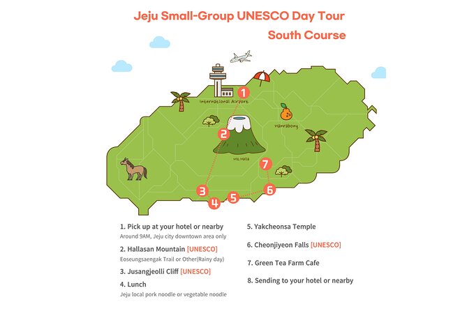Jeju Premium Small Group UNESCO Day Tour - South Course - Stop 1: Hallasan National Park and the Eoseungsaengak Trail (About 60 Minutes)