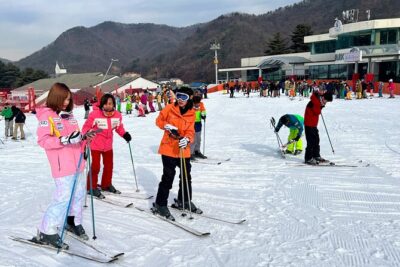 Jisan Ski Resort from Seoul by Shuttle(Opt Winter Skiing Package)