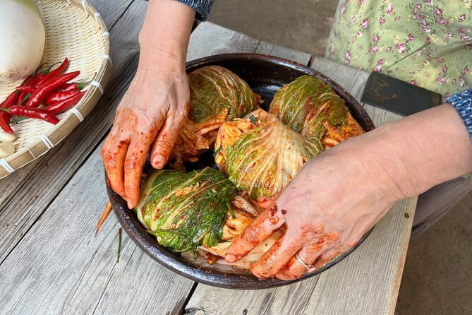 Kimchi Making Class (+ Korean BBQ) in Traditional Hanok Courtyard - Key highlights you should care about
