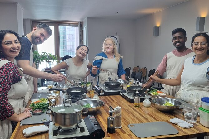 Korean cooking class in Haeundae, Busan - Your dishes: bibimbap set, seaweed soup, and Korean pancakes