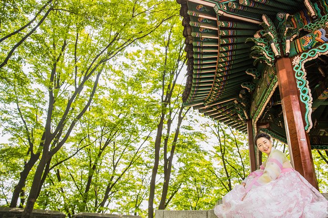 N Seoul Tower Hanbok Rental - The Photo Plan: Indoor Drama Sets and Seoul Tower Key Photos