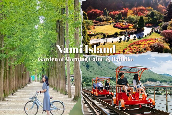Nami Island & Garden of Morning Calm & Gangchon Railbike Tour - A Seoul reset with a winter trio that actually feels different
