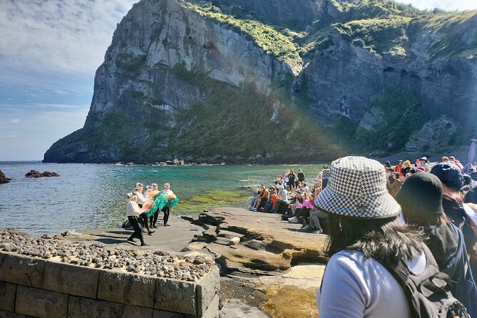 Private Day Tour With Best Jumbo Taxi Driver Tour in jeju island - Woljeong-ri Beach: coastal road walking and café time