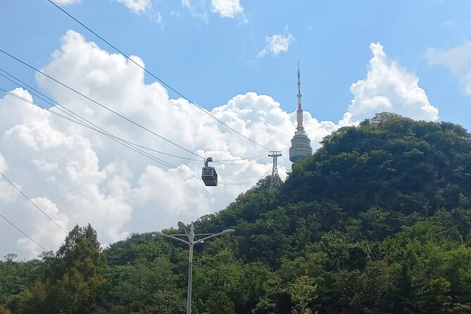 Private Full Day Seoul City Tour and N Tower Cable Car - Namsan Cable Car and the N Seoul Tower area, without the observatory ticket