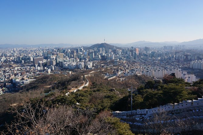 Private Seoul Wall Trekking [Inwangsan, Bugaksan, Naksan Park, N-Seoul Tower] - Inwangsan Mountain start: where you earn the first big views