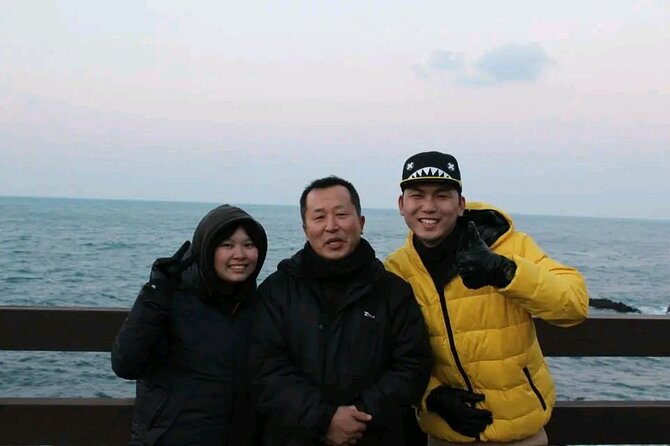 Private Tour in South and East in jeju island - Jeongbang Waterfall and Saryeoni Forest Path: Coast Meets Cedar Shade