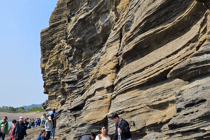 Private Tour South and West Jeju Island with Experienced Driver - Yongmeori Beach: dragon-shaped cliffs and wave-carved caves