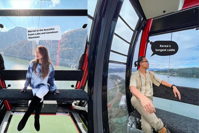 Samaksan Cable Car and Nami Island Day Escape with Railbike - Nami Island Time: Walking or Biking on Tree-Lined Paths