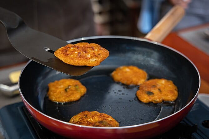 Secret Cooking Class in Seoul by Secret Food Tours - Dish 1: Cabbage Kimchi Pancake (Kimchi-buchimgae)