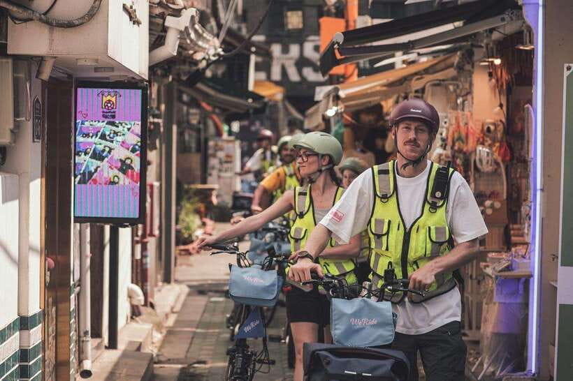 Seoul: Afternoon Ebike tour and "Happy Hour" food and drinks - Stop-by-stop: what you actually do during the 3 hours